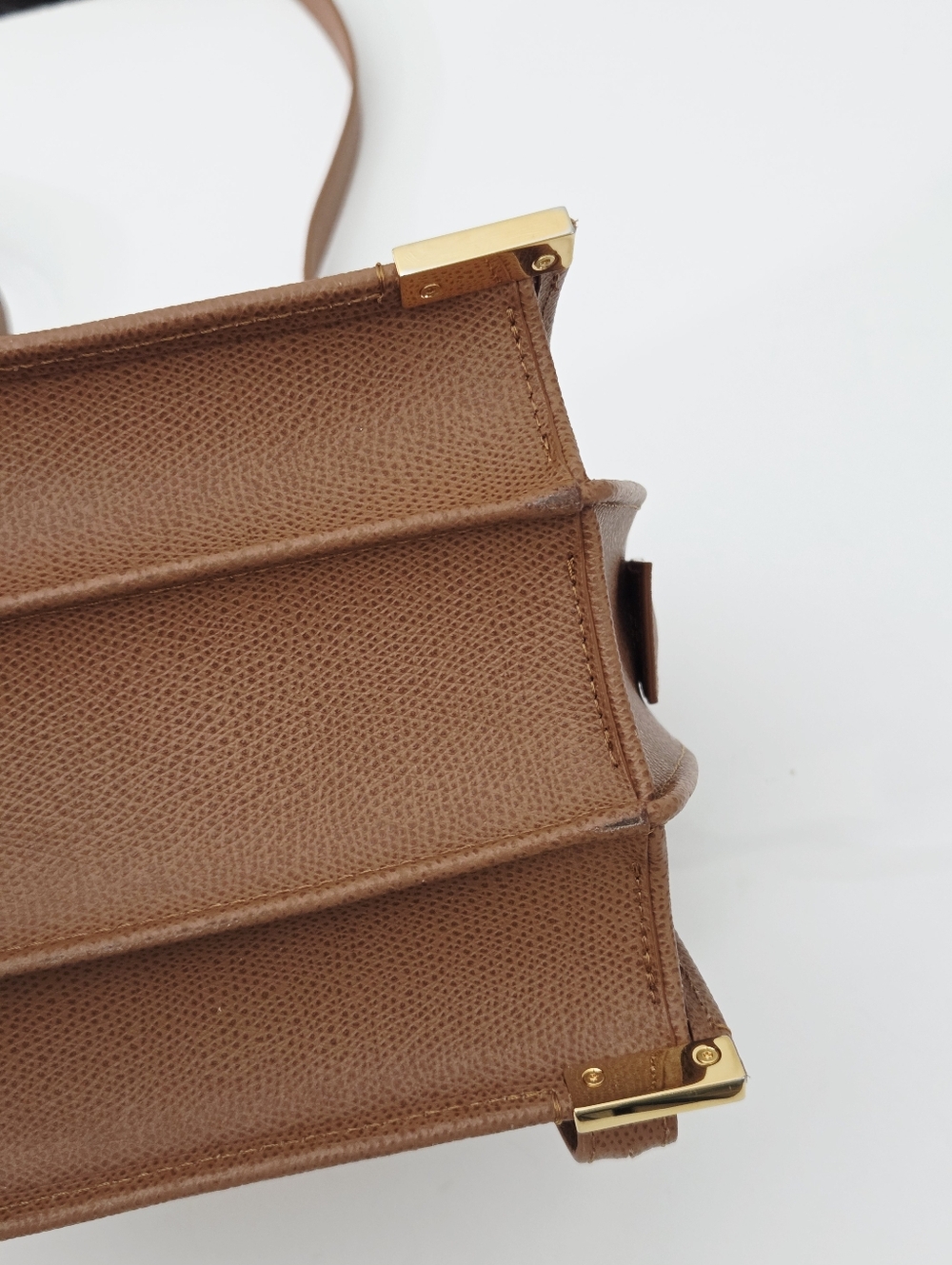SENREVE ARMONICA CONVERTIBLE BAG - CHESTNUT PEBBLED LEATHER - Picture 11 of 11